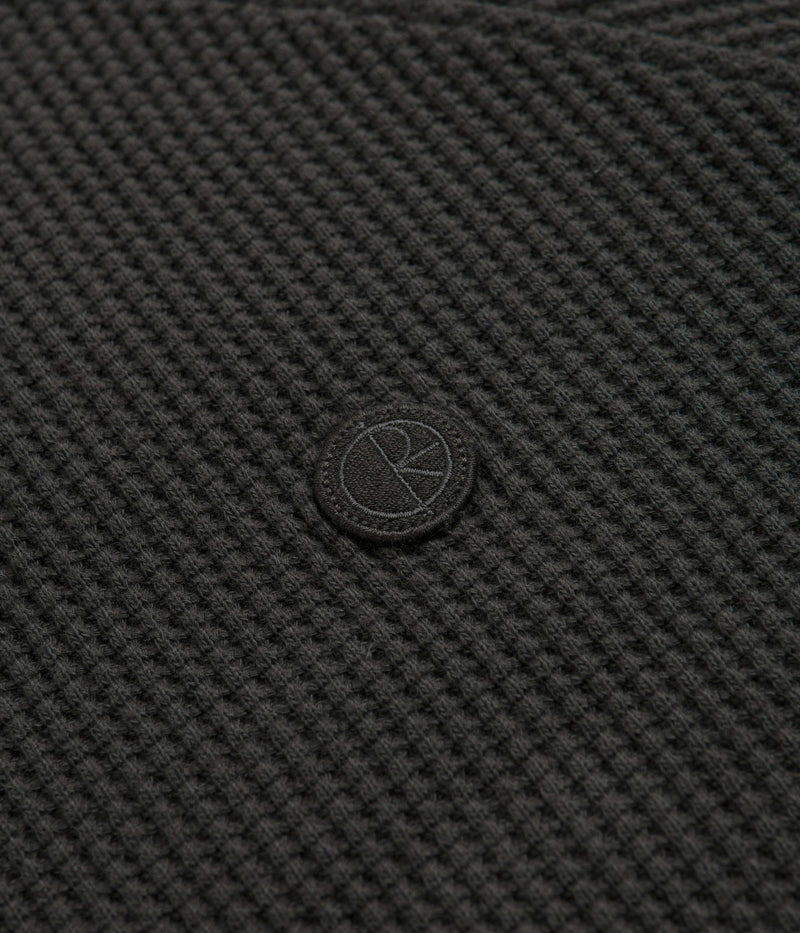 Polar Dan Long Sleeve T-Shirt in Dirty Black