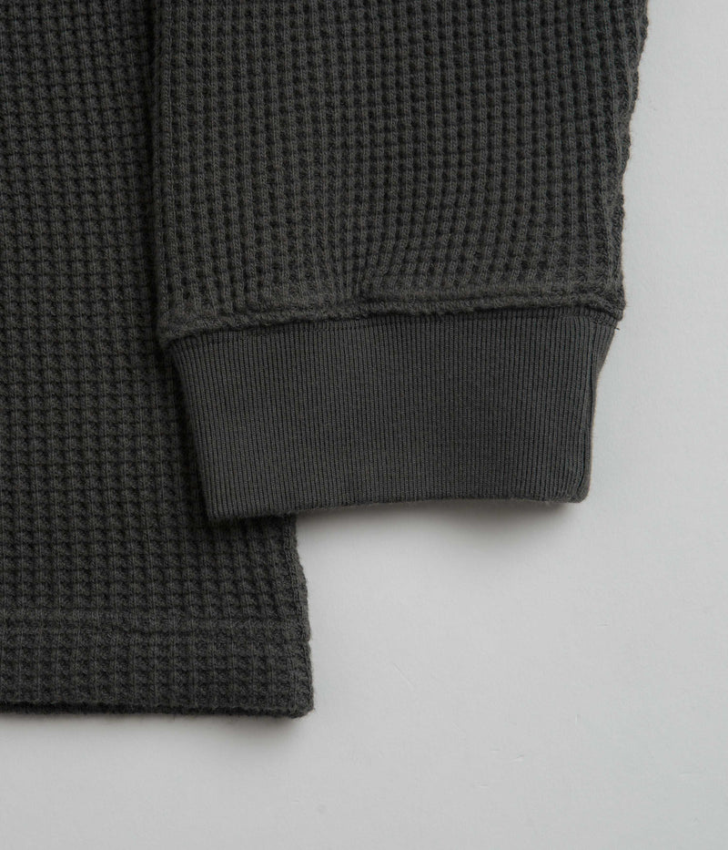 Polar Dan Long Sleeve T-Shirt in Dirty Black
