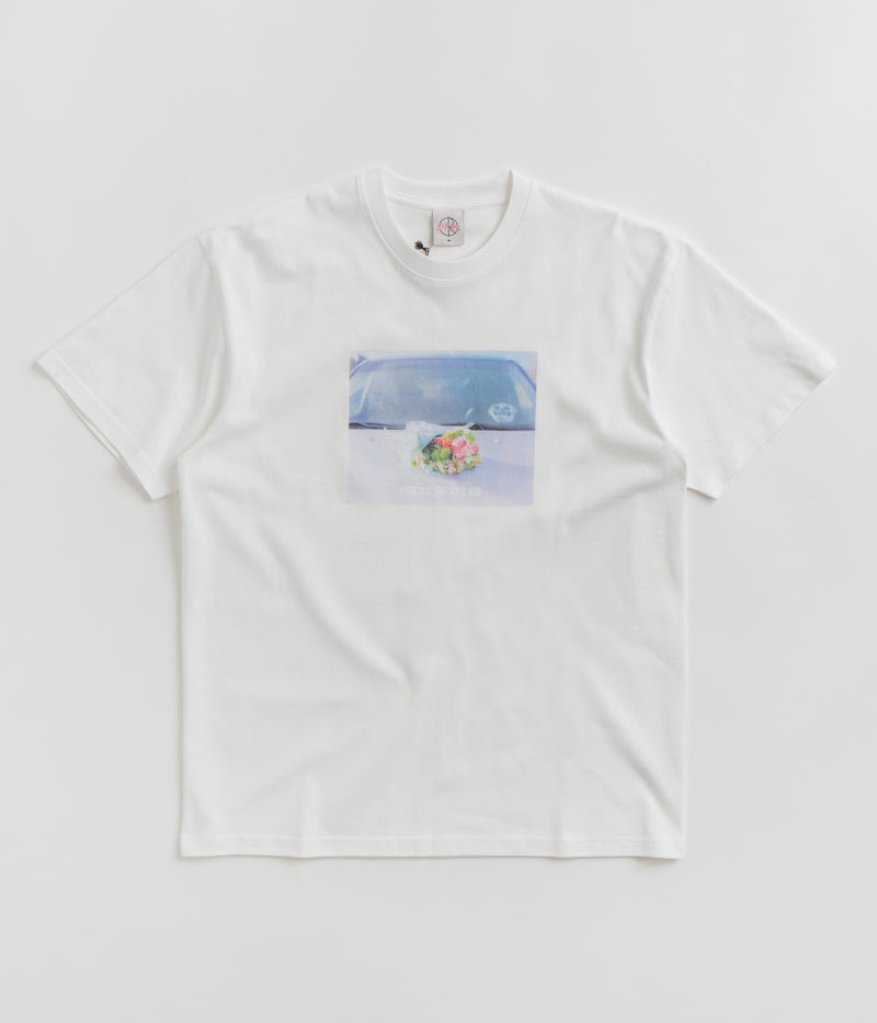 Polar Dead Flowers T-Shirt in White