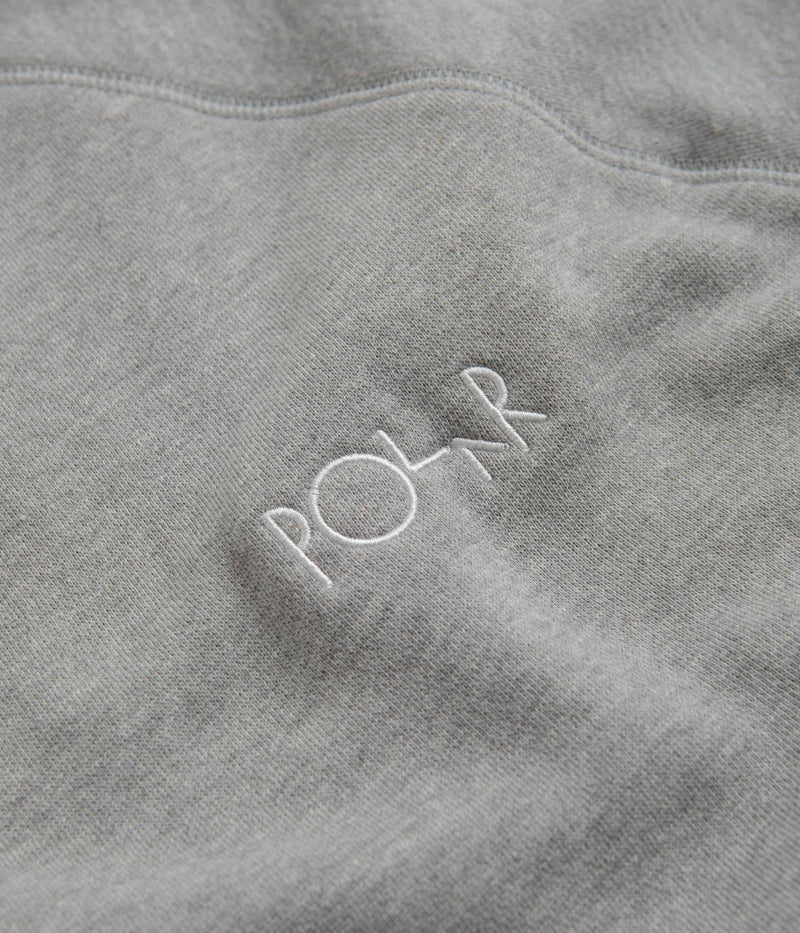Polar Default Crewneck Sweatshirt in Heather Grey