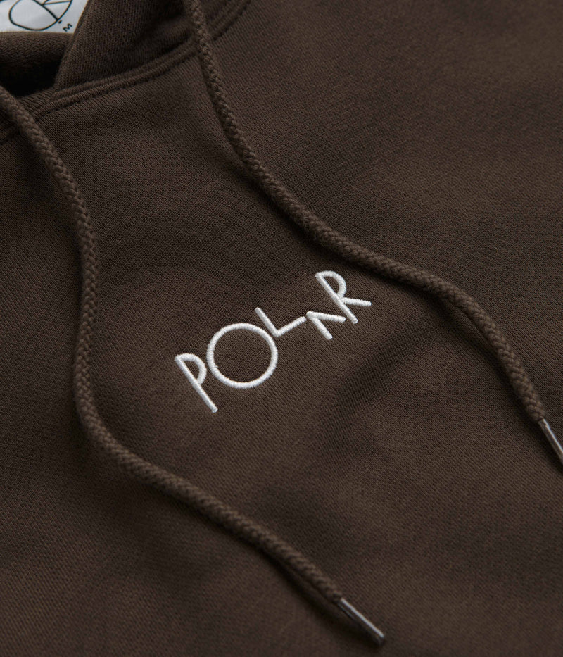Polar Default Hoodie in Brown