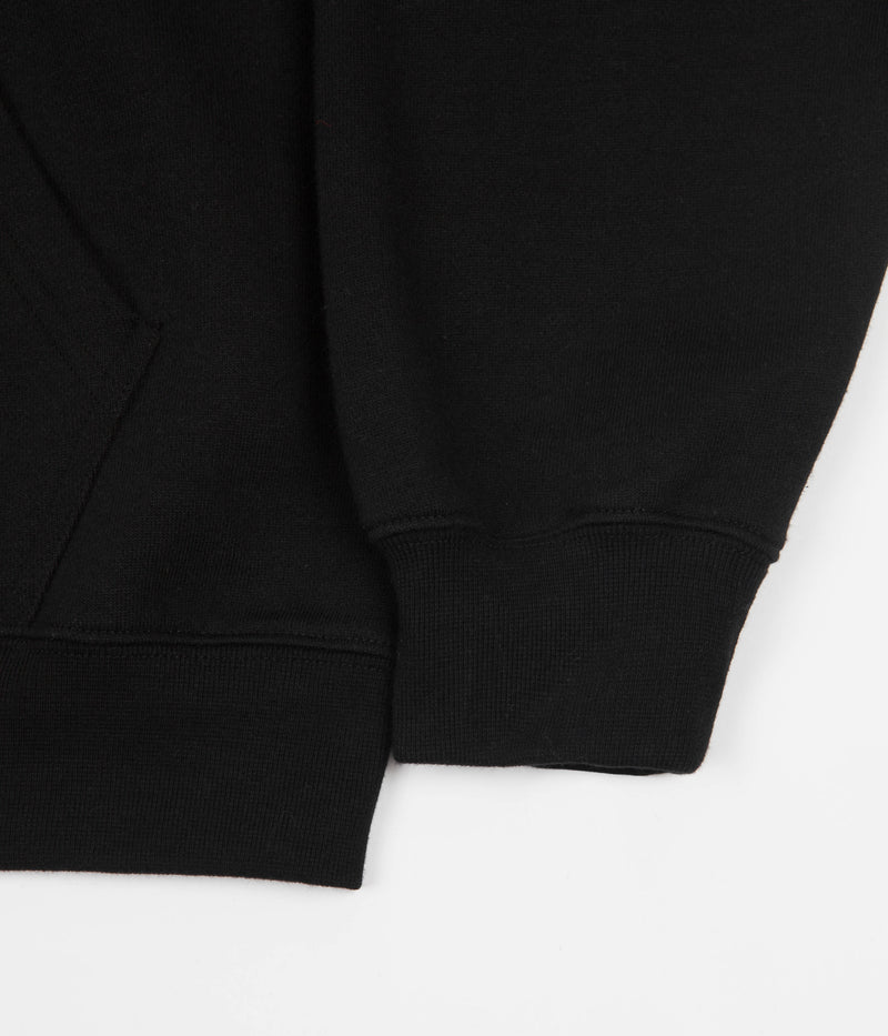 Polar Default Zip Hoodie in Black