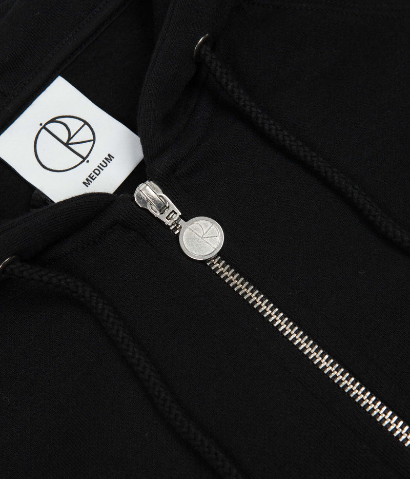 Polar Default Zip Hoodie in Black