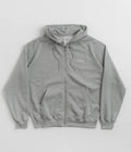 Polar Default Zip Hoodie in Heather Grey