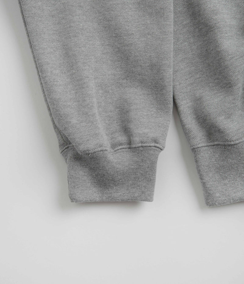 Polar Default Zip Hoodie in Heather Grey