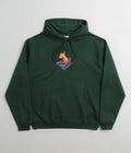 Polar Dog Dave Hoodie in Dark Green