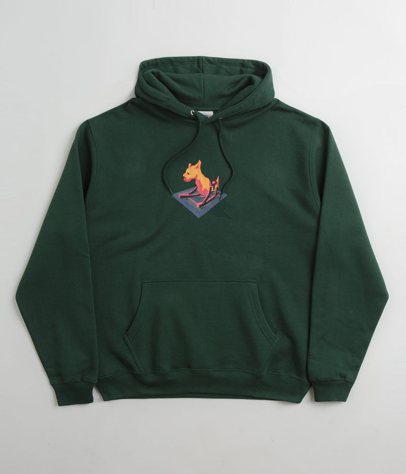 Polar Dog Dave Hoodie in Dark Green