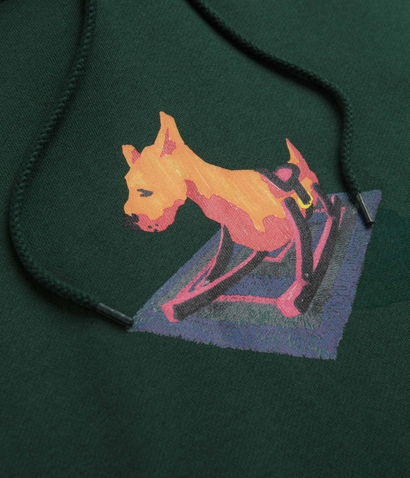Polar Dog Dave Hoodie in Dark Green