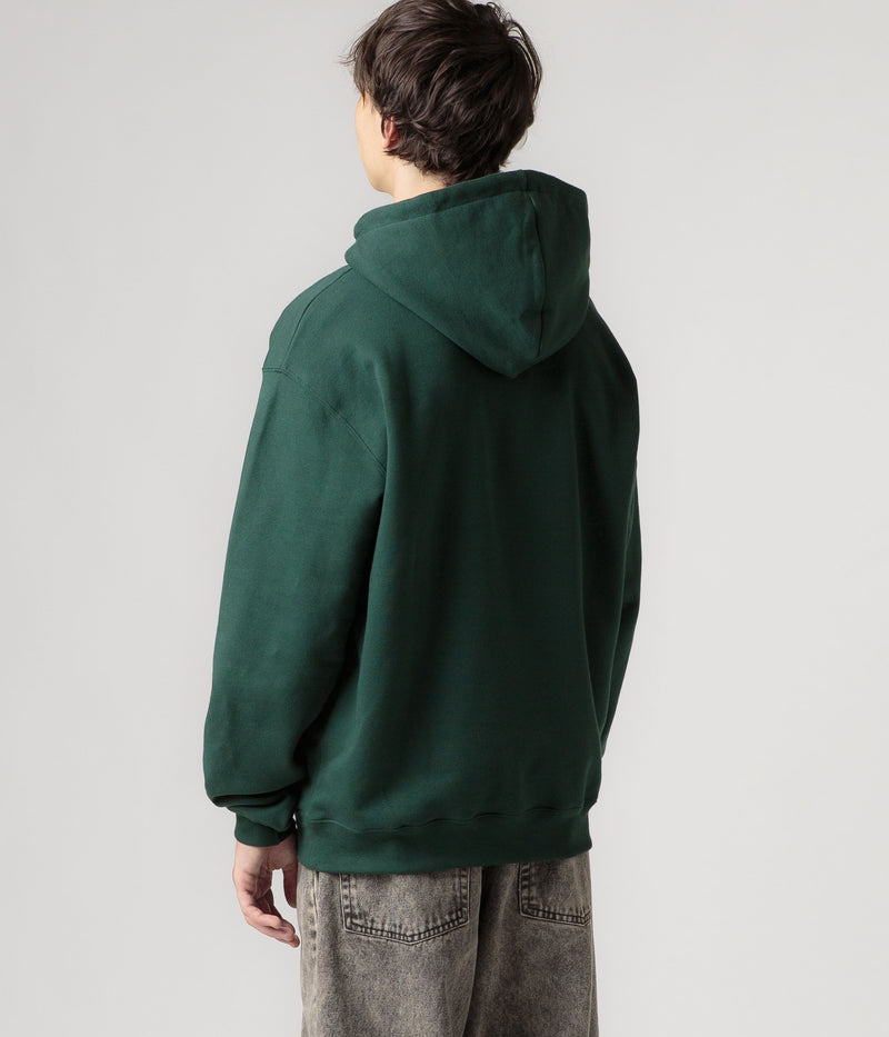 Polar Dog Dave Hoodie in Dark Green
