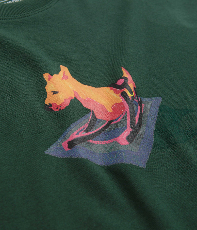 Polar Dog T-Shirt in Dark Green
