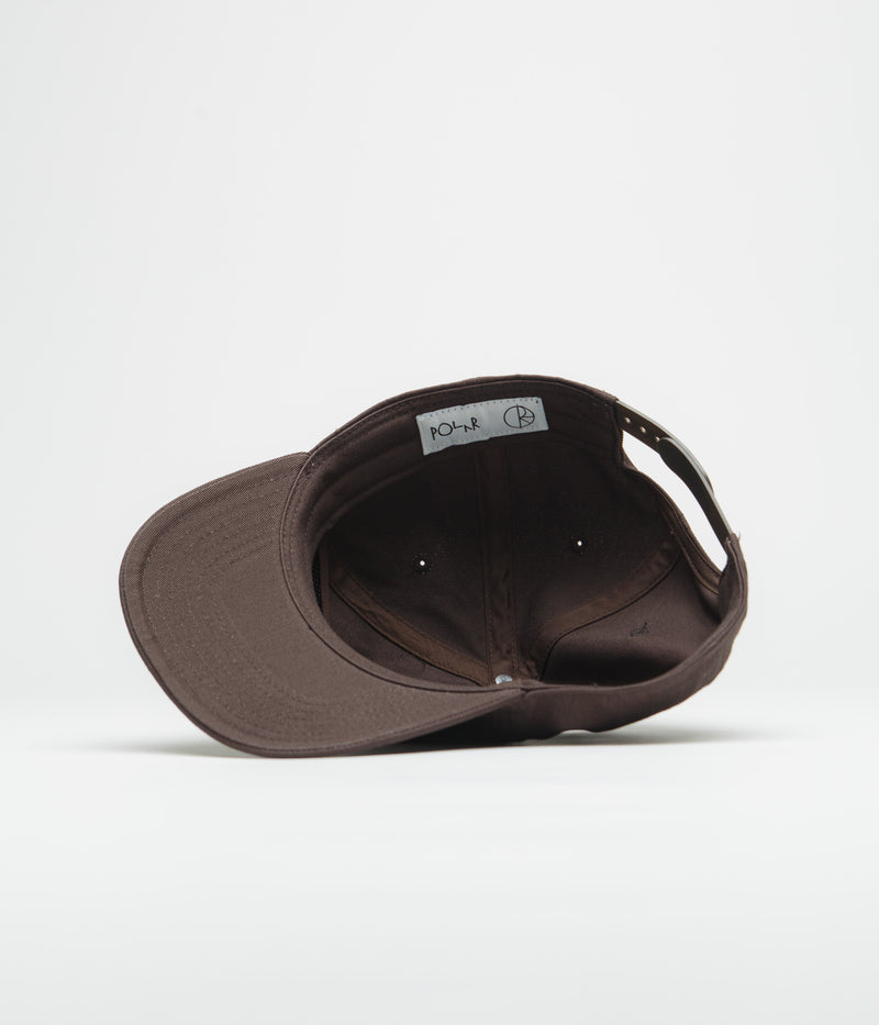 Polar Earthquake Patch Cap in Brown and Yellow