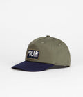 Polar Earthquake Patch Cap in Uniform Green
