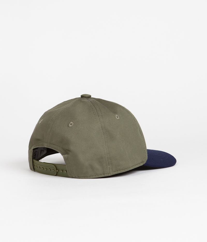 Polar Earthquake Patch Cap in Uniform Green