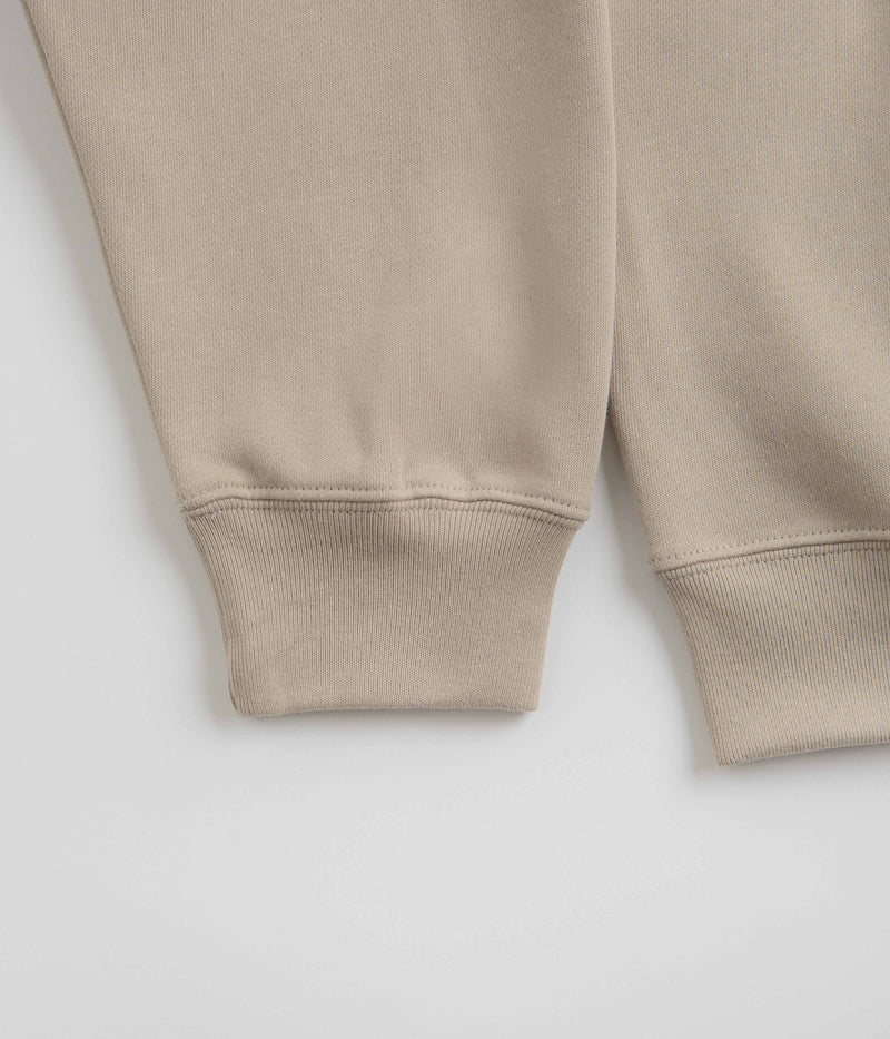 Polar Faces Dave Crewneck Sweatshirt in Taupe