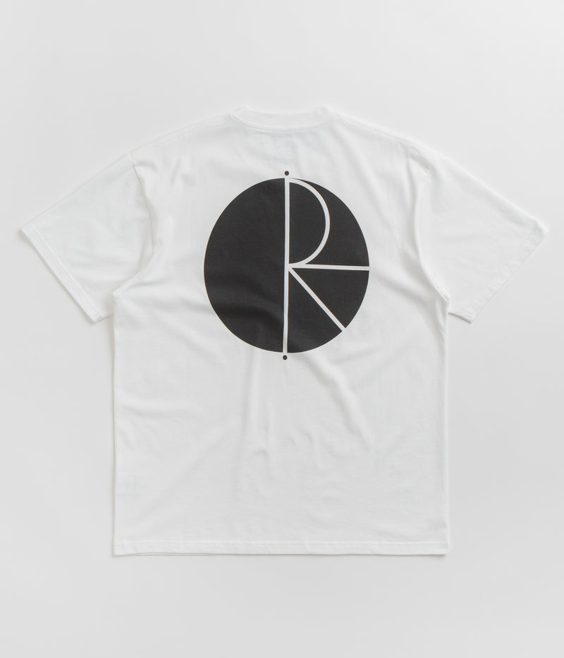 Polar Fill Logo T-Shirt in White and Black