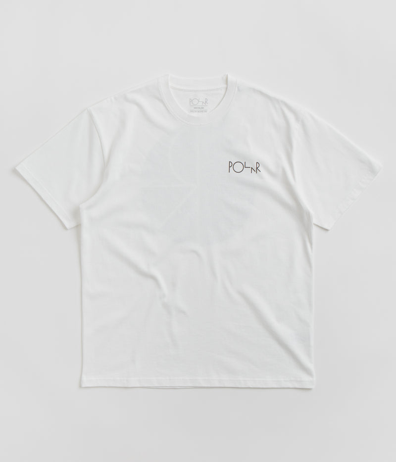 Polar Fill Logo T-Shirt in White and Black