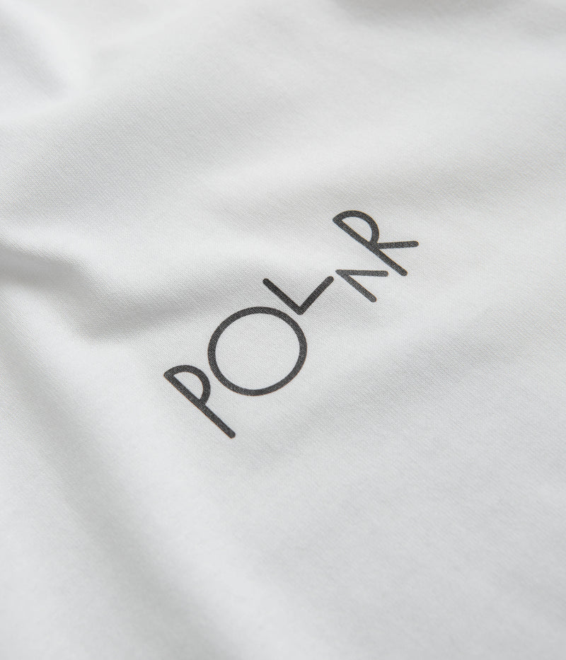 Polar Fill Logo T-Shirt in White and Black