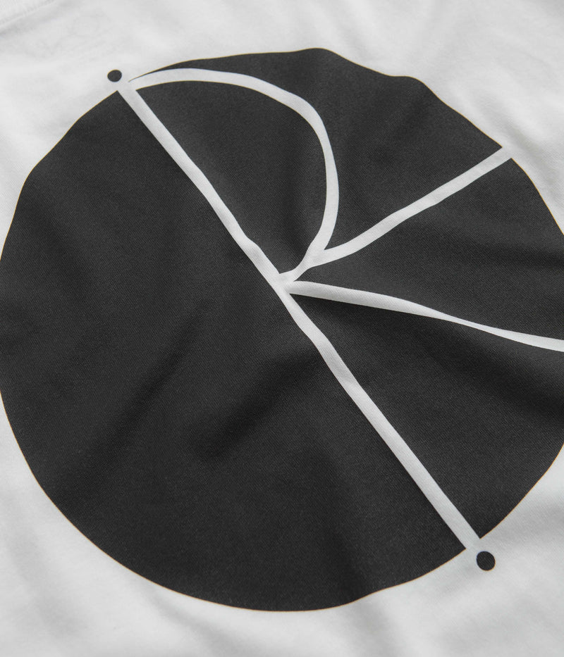 Polar Fill Logo T-Shirt in White and Black