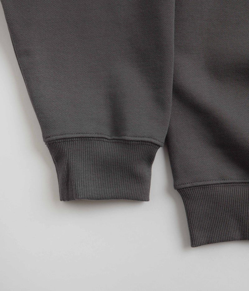 Polar Frank Half Zip Sweatshirt in Graphite