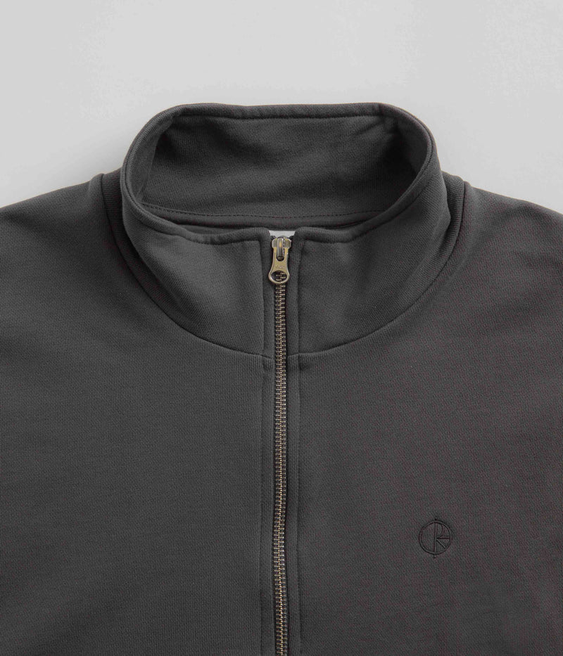 Polar Frank Half Zip Sweatshirt in Graphite