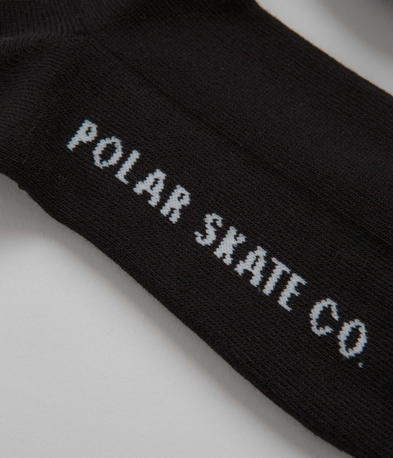 Polar Gnarly Huh Socks in Black
