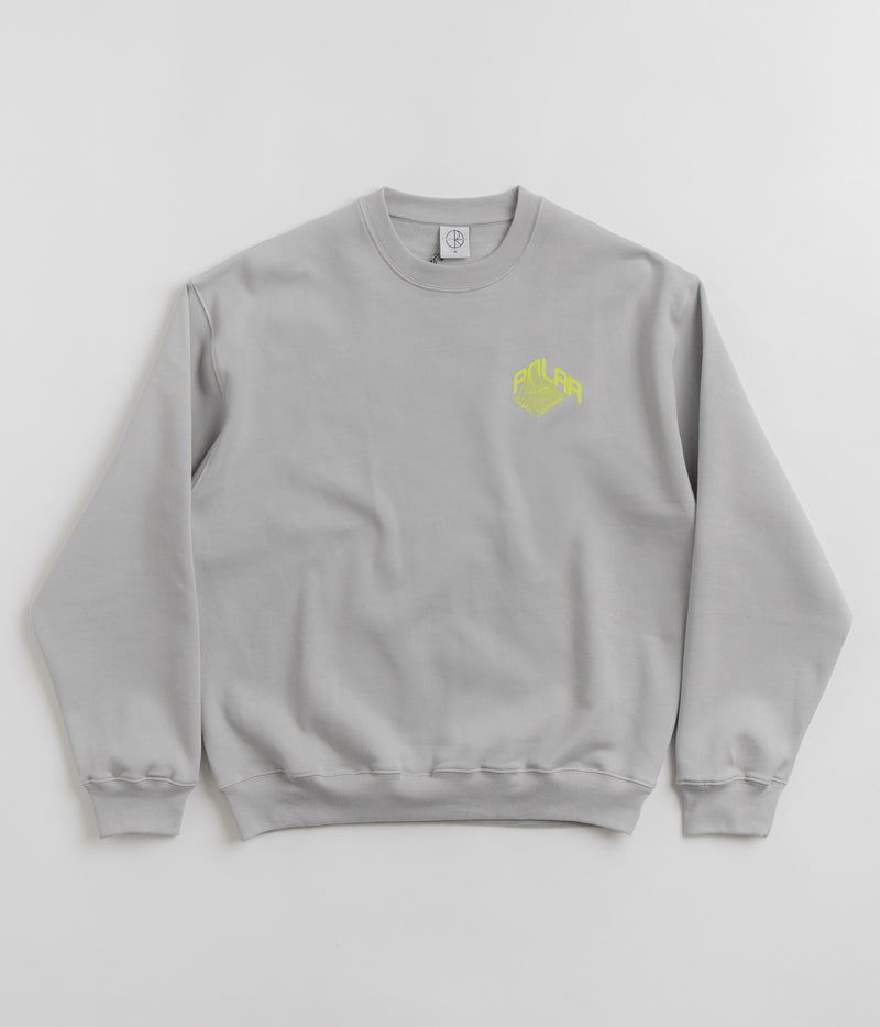 Polar Graph Dave Crewneck Sweatshirt in Silver