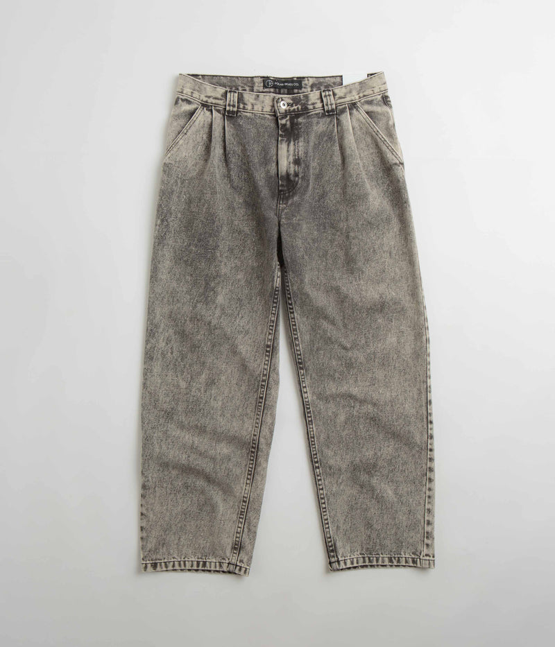 Polar Grund Chinos in Acid Black
