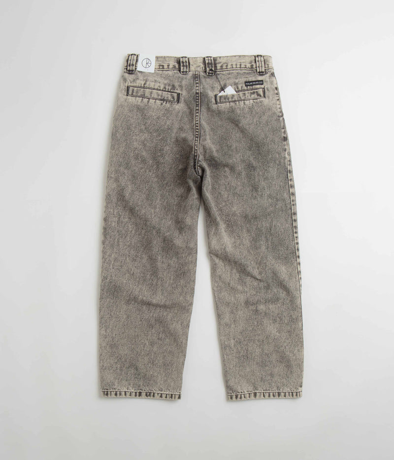 Polar Grund Chinos in Acid Black