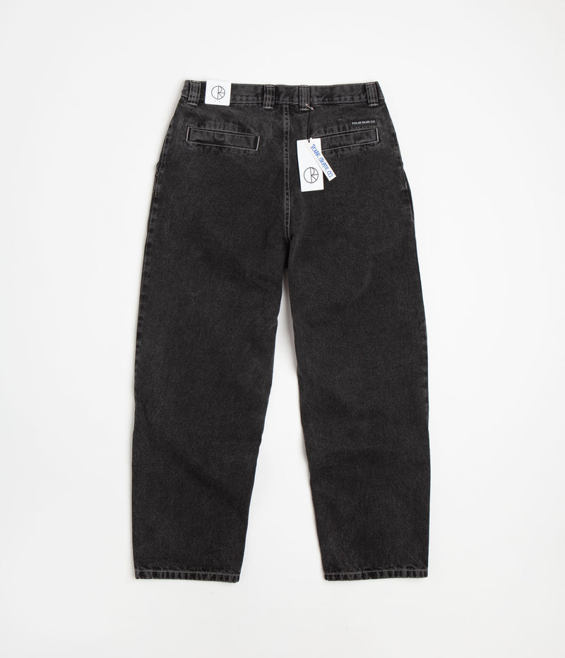 Polar Grund Chinos in Silver Black
