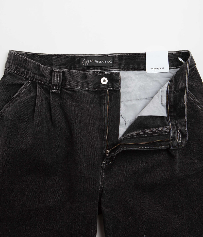 Polar Grund Chinos in Silver Black