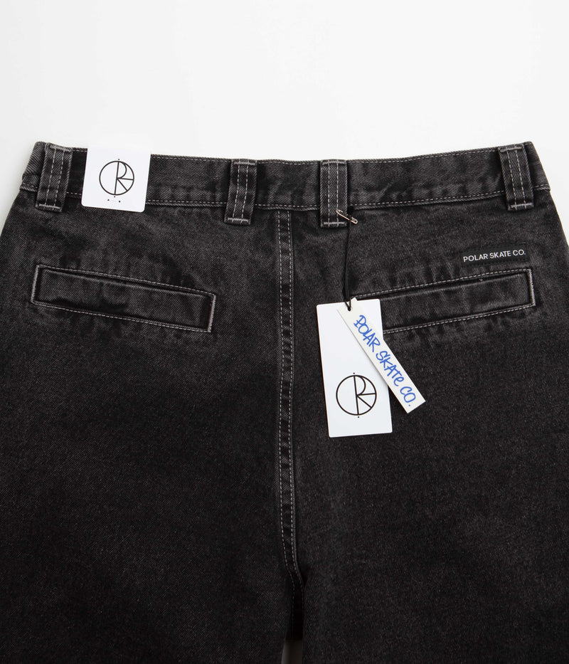 Polar Grund Chinos in Silver Black
