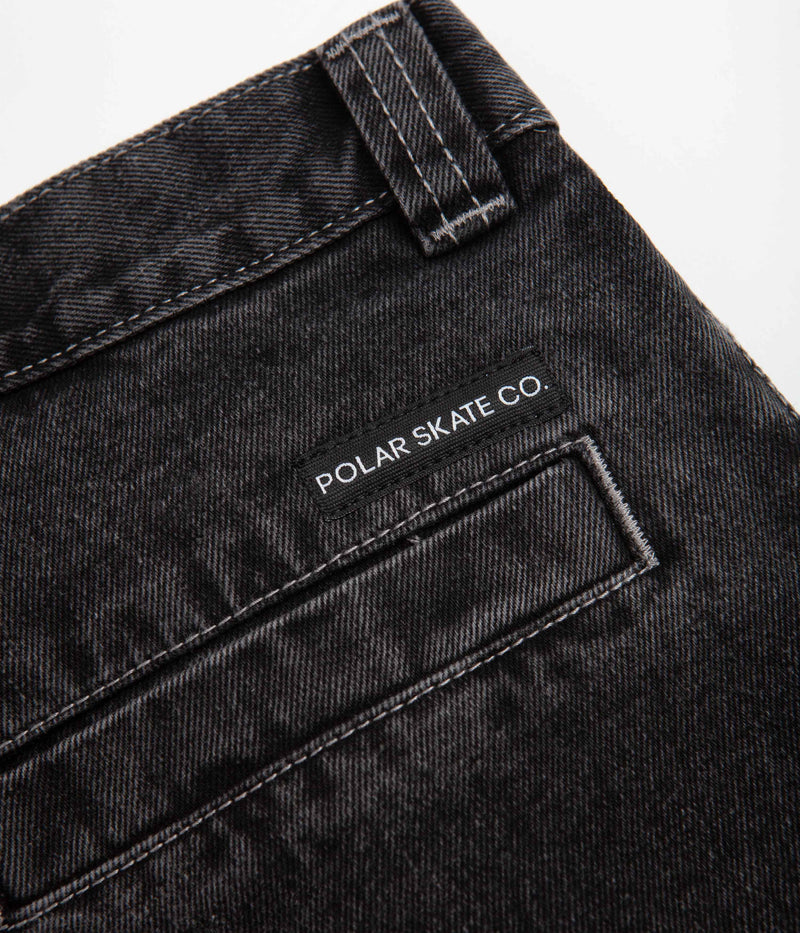 Polar Grund Chinos in Silver Black