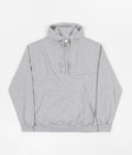 Polar Half Zip Hoodie in Sport Grey