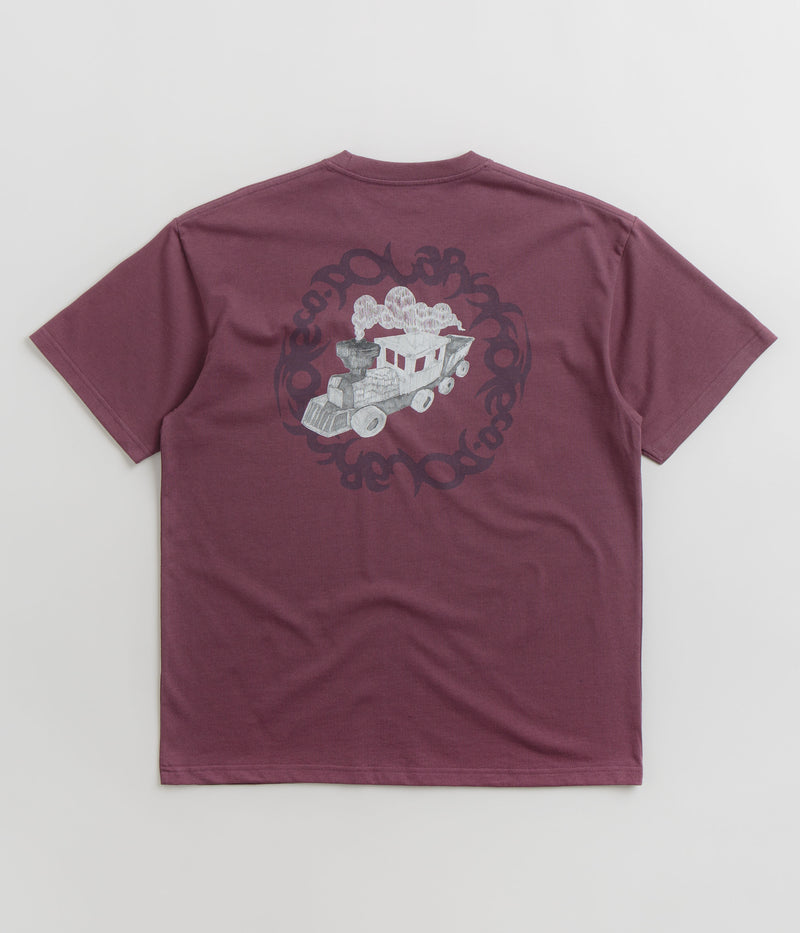 Polar Hijack T-Shirt in Plum
