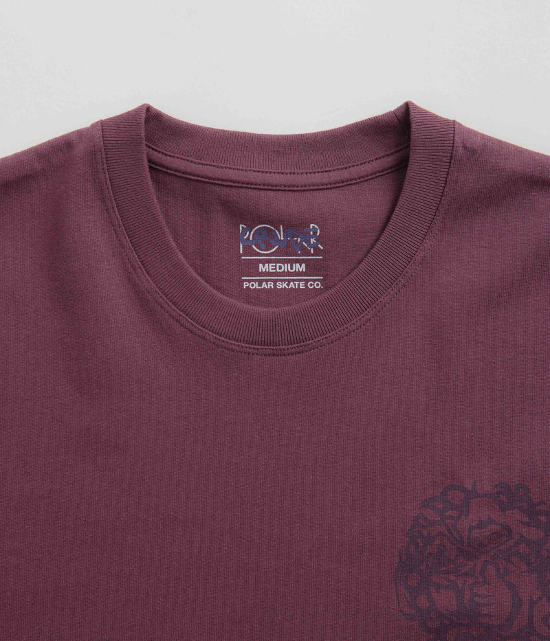 Polar Hijack T-Shirt in Plum