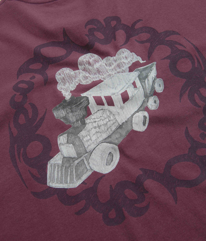 Polar Hijack T-Shirt in Plum