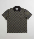 Polar Jacques Checkered Polo Shirt in Black and Green
