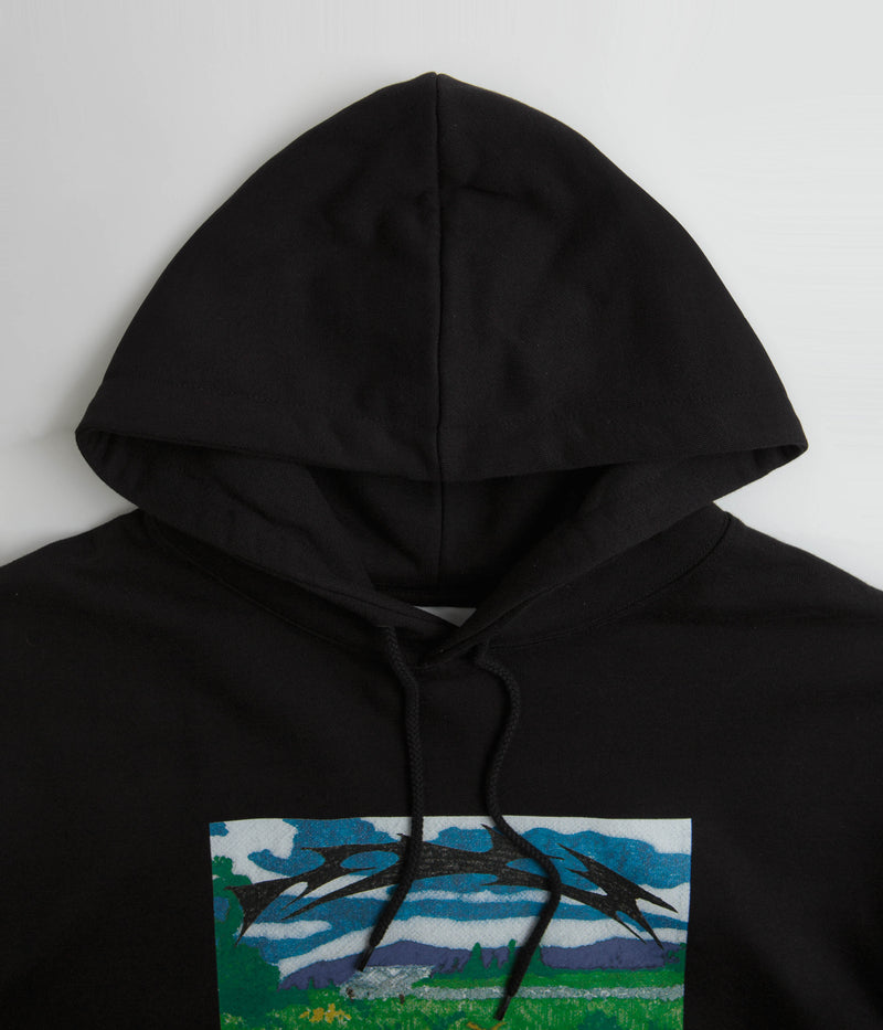 Polar Meeeh Dave Hoodie in Black