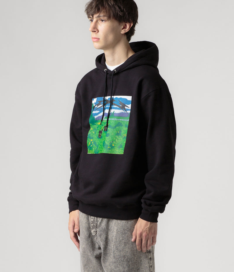 Polar Meeeh Dave Hoodie in Black