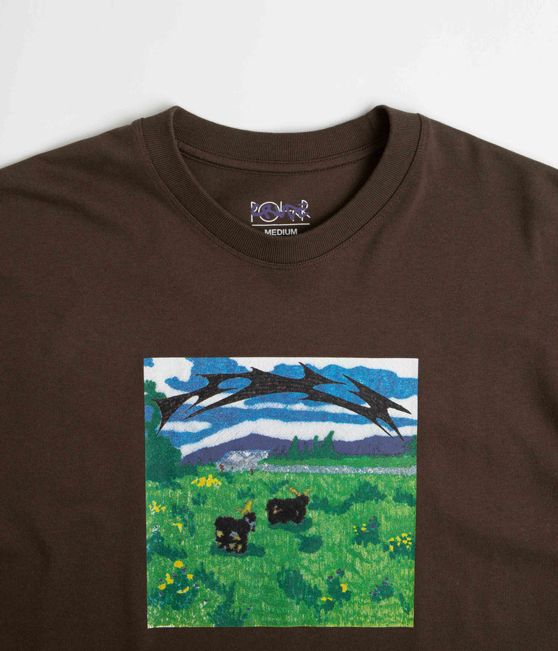 Polar Meeeh T-Shirt in Brown