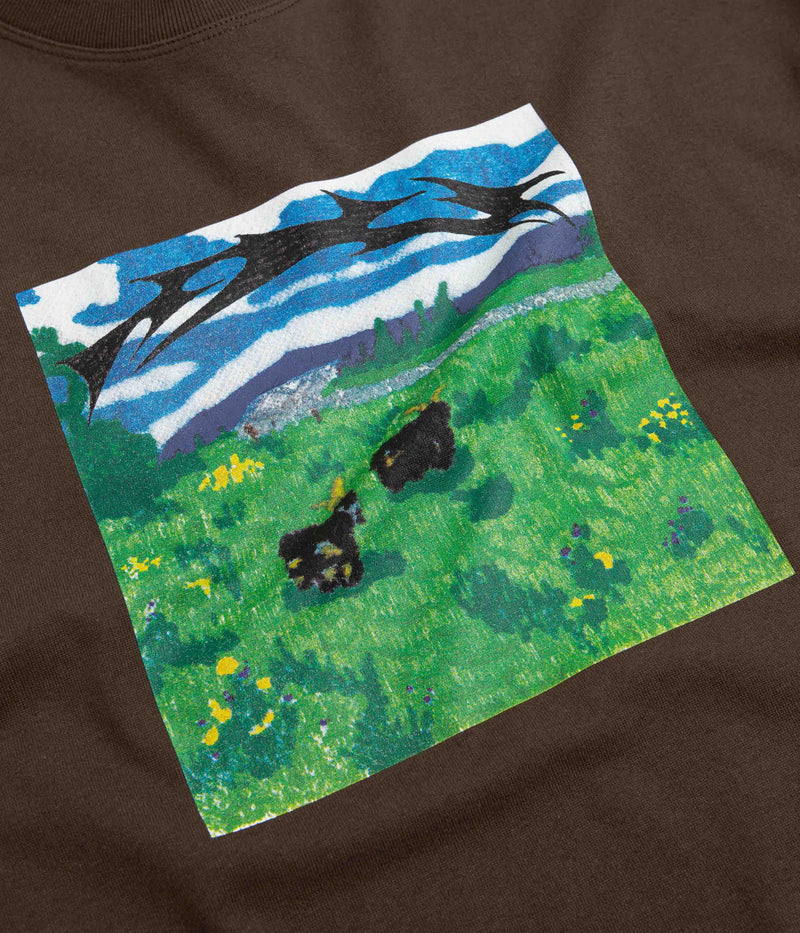 Polar Meeeh T-Shirt in Brown