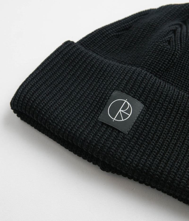 Polar Merino Beanie in Black