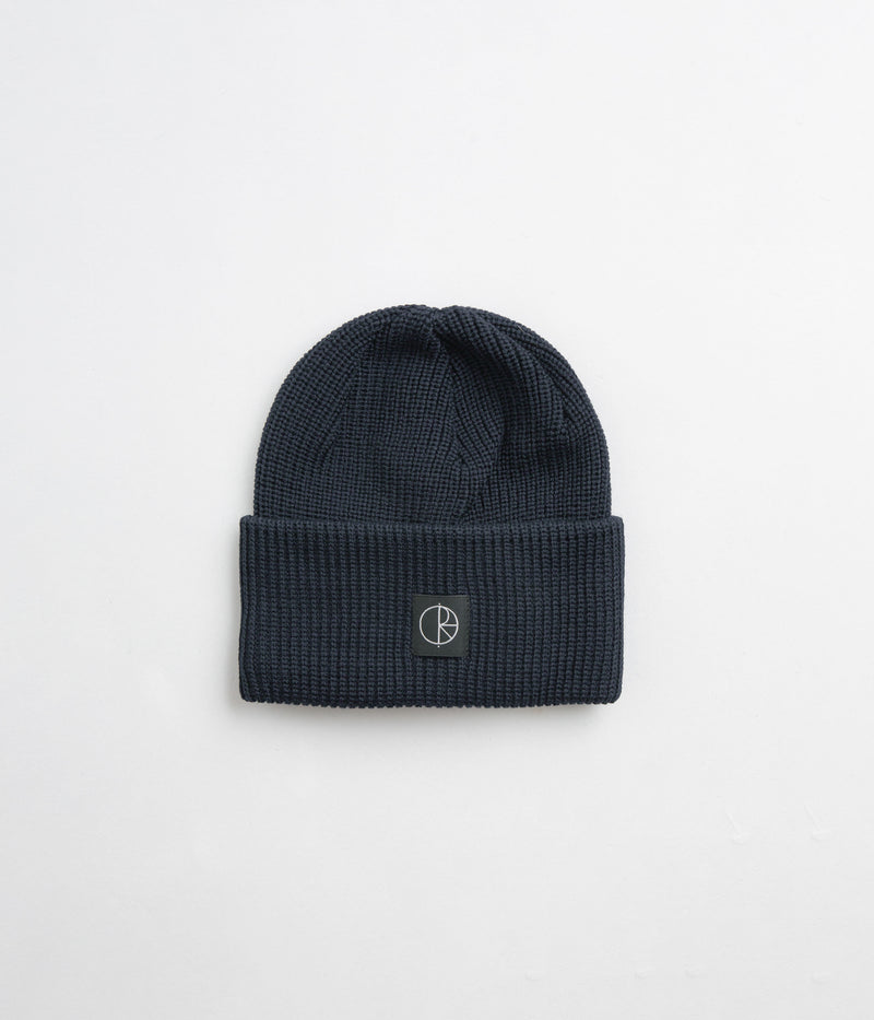 Polar Merino Beanie in Navy