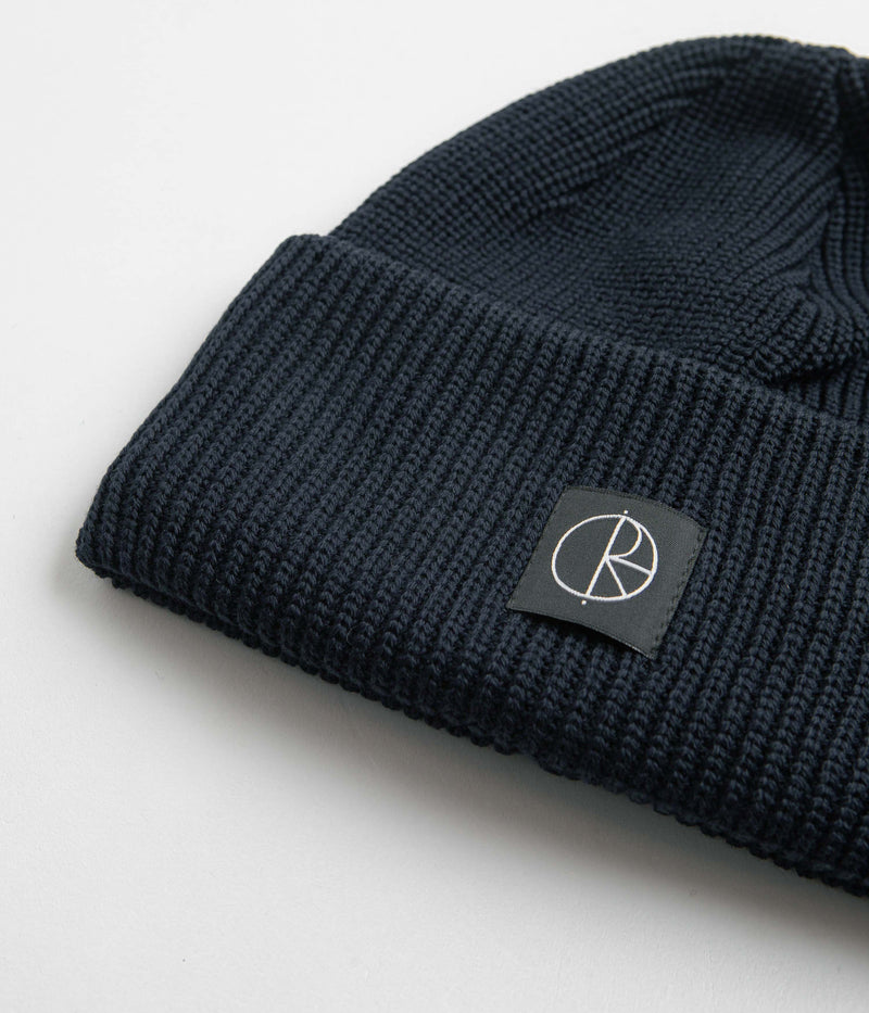 Polar Merino Beanie in Navy
