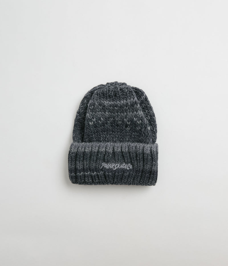 Polar Multi Beanie in Grey and Black