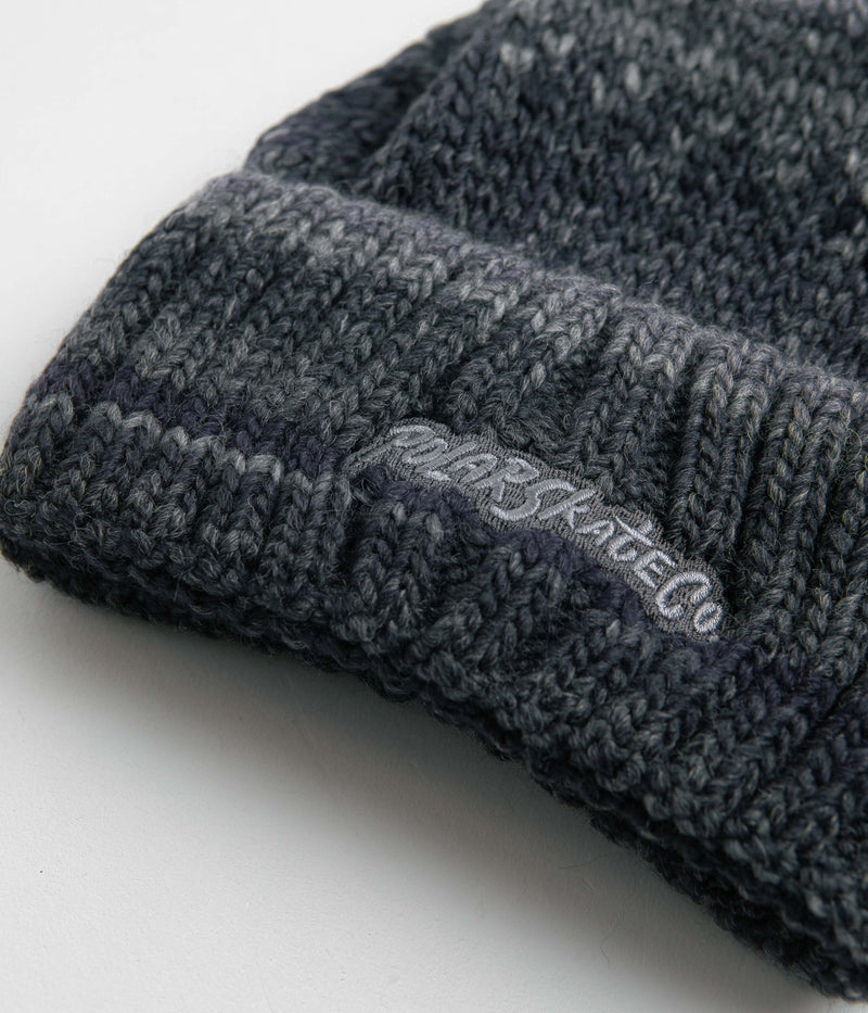 Polar Multi Beanie in Grey and Black