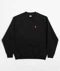 Polar No Comply Default Crewneck Sweatshirt in Black