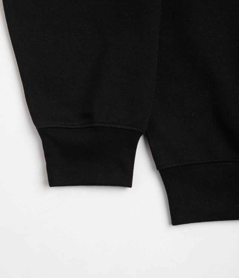 Polar No Comply Default Crewneck Sweatshirt in Black