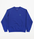 Polar No Comply Default Crewneck Sweatshirt in Egyptian Blue