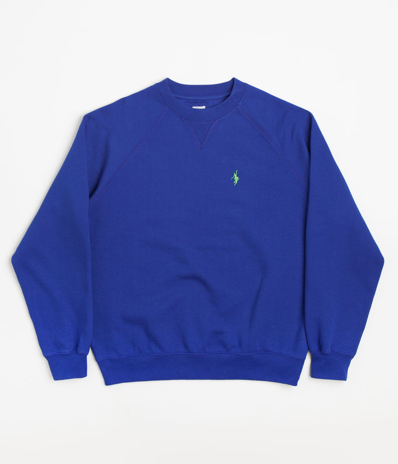 Polar No Comply Default Crewneck Sweatshirt in Egyptian Blue